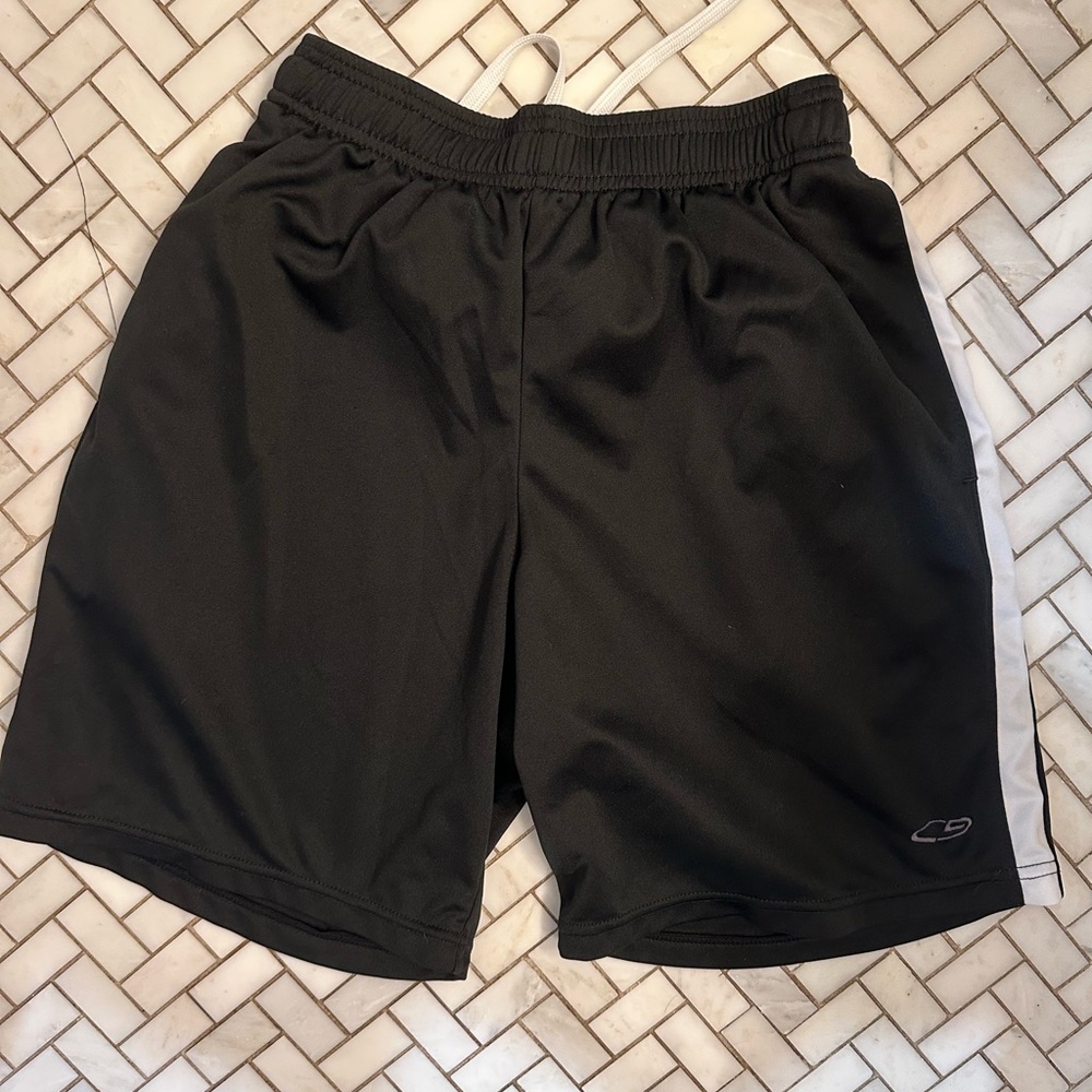 Champion Black and White Athletic Shorts